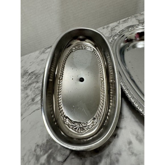 Vintage 1960’s Danny Wilson Original  Chrome Plated Butter Dish - Picture 8 of 12